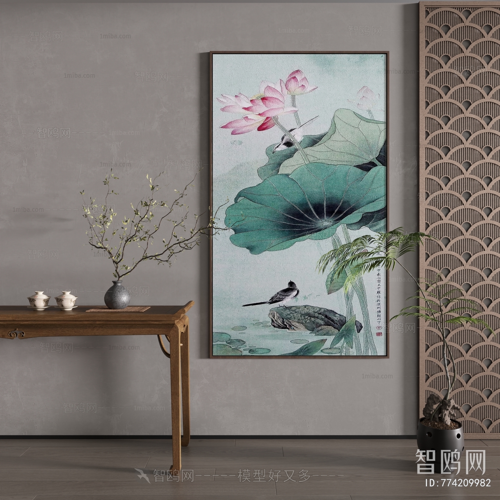 New Chinese Style Painting