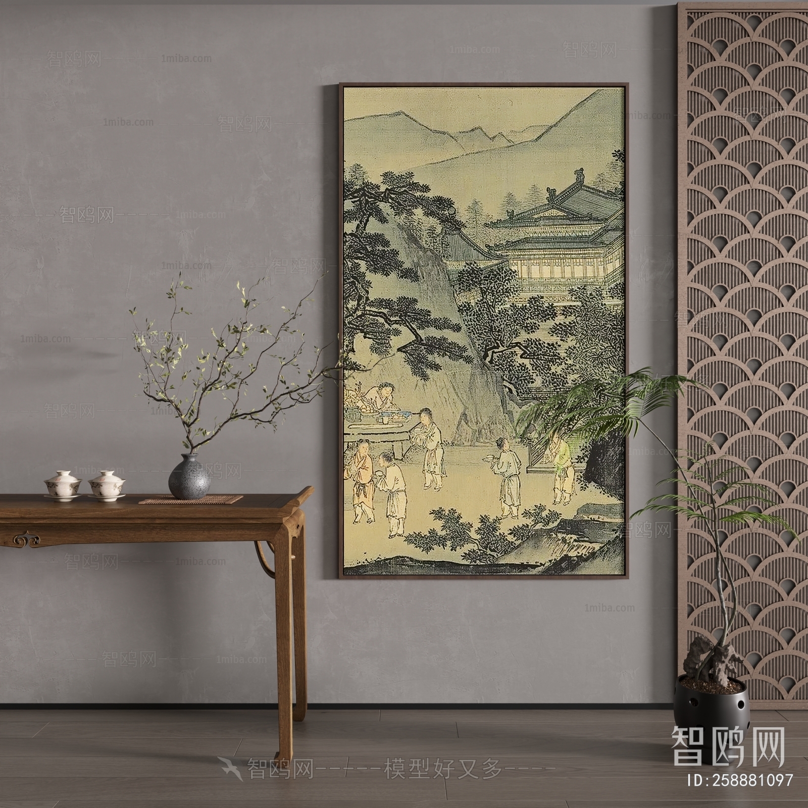 New Chinese Style Painting