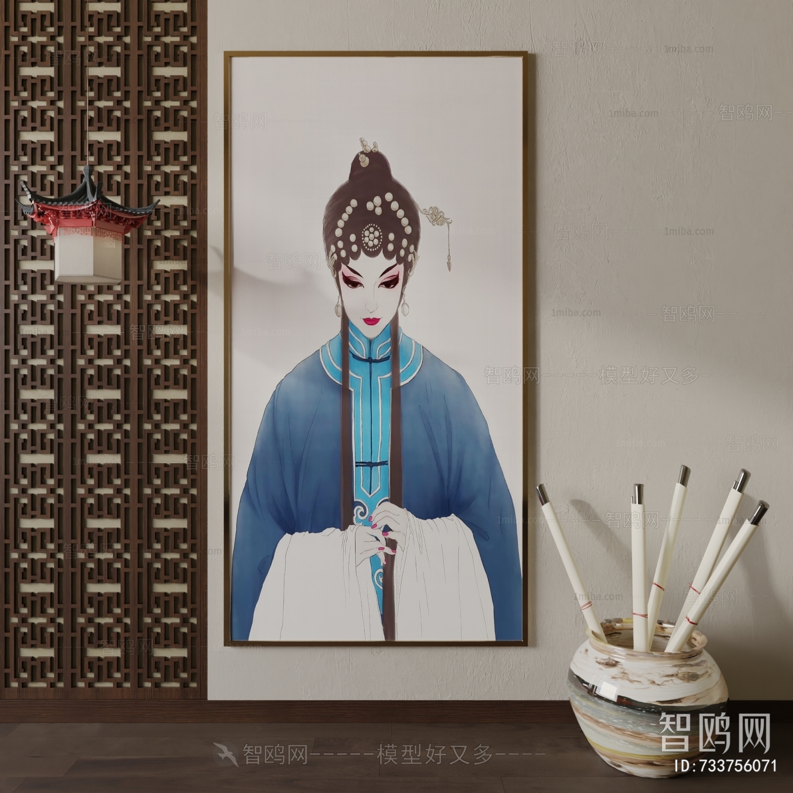 New Chinese Style Painting