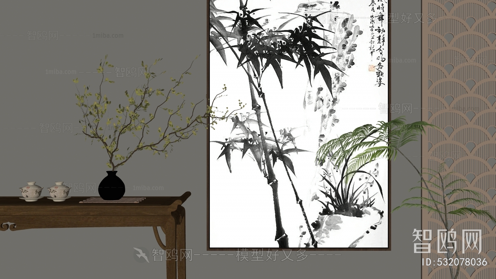 New Chinese Style Painting