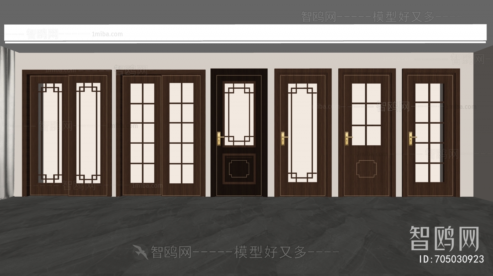 New Chinese Style Door