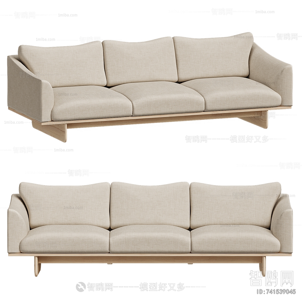 Modern Three-seat Sofa