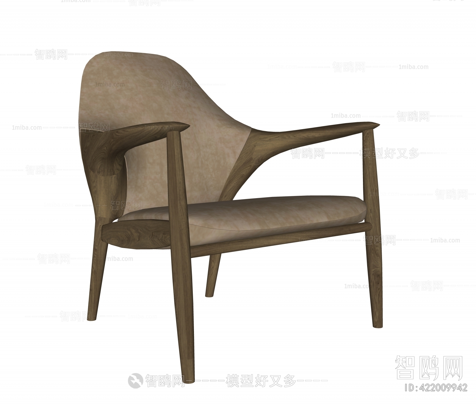 Nordic Style Lounge Chair