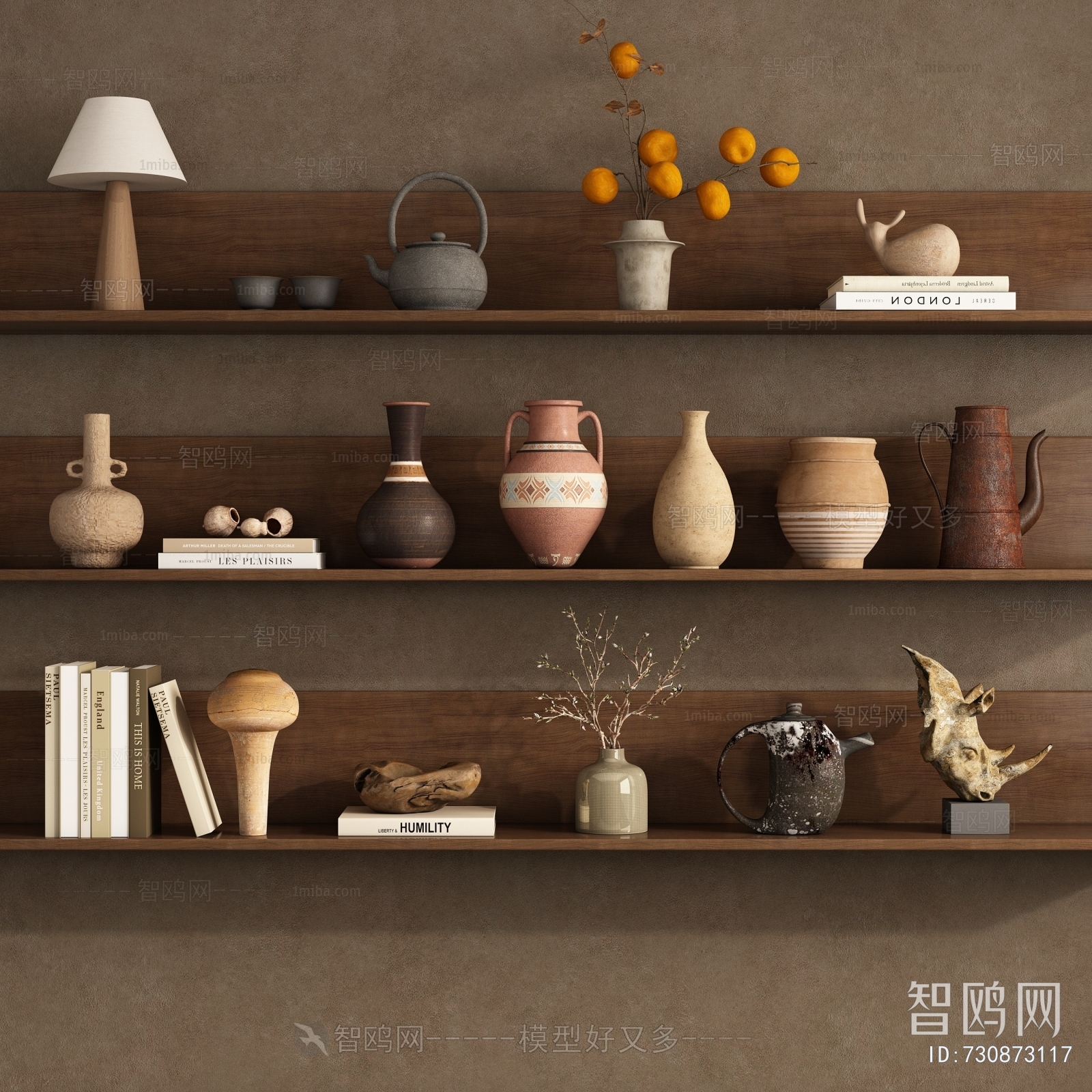 Wabi-sabi Style Decorative Set