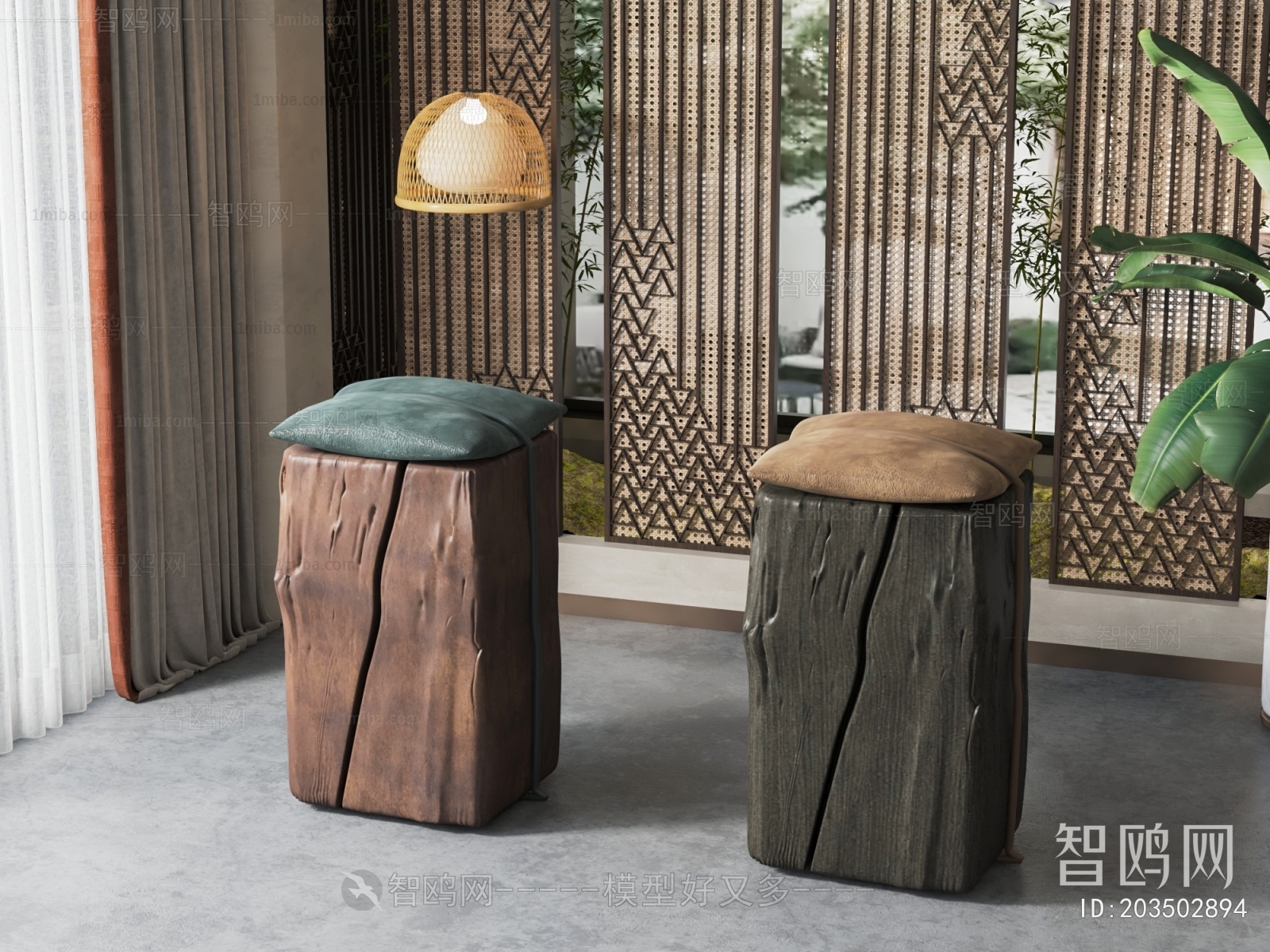 New Chinese Style Stool