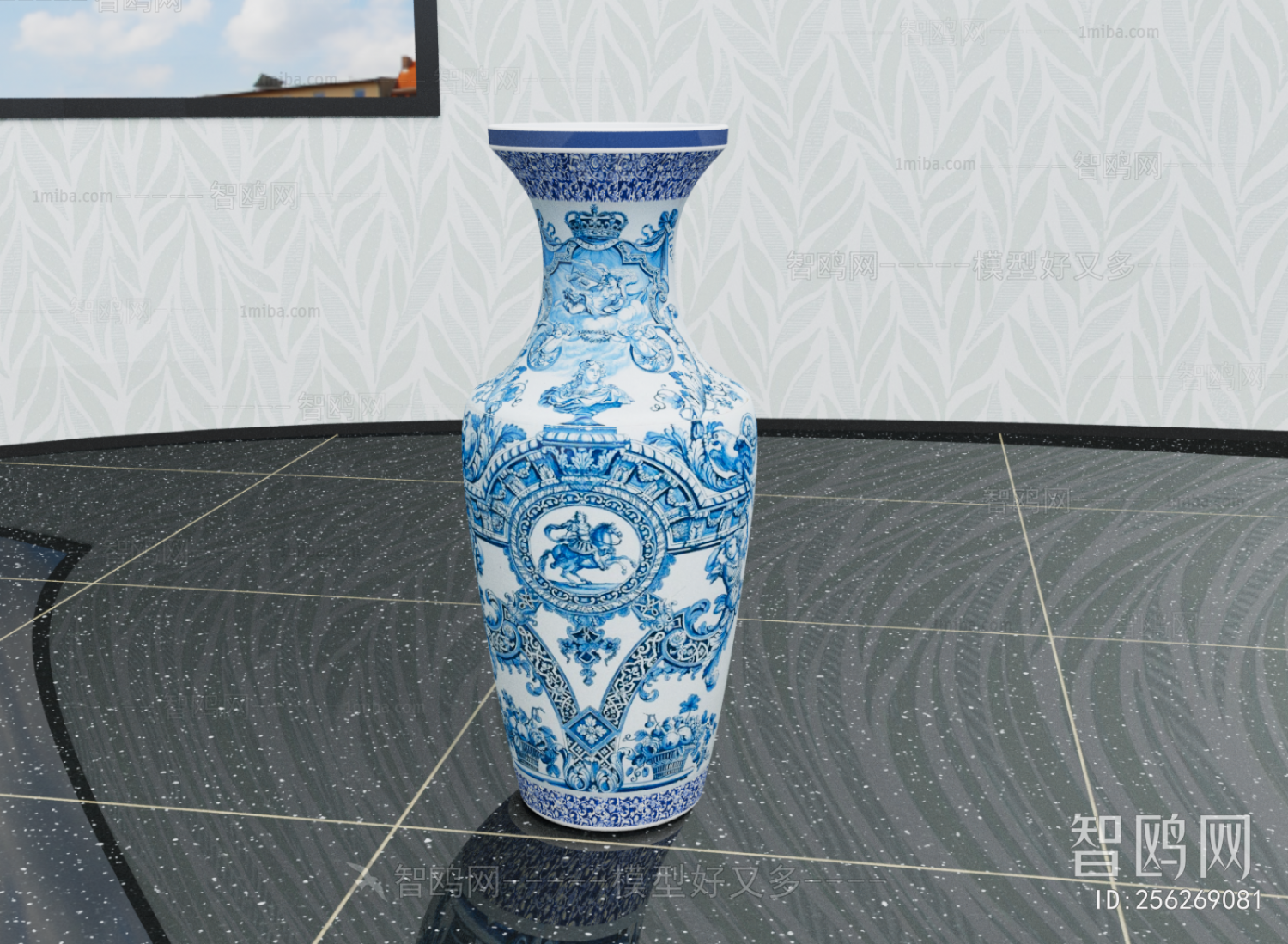 中式瓷器 花瓶