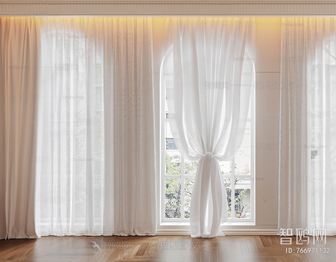法式窗帘 窗纱