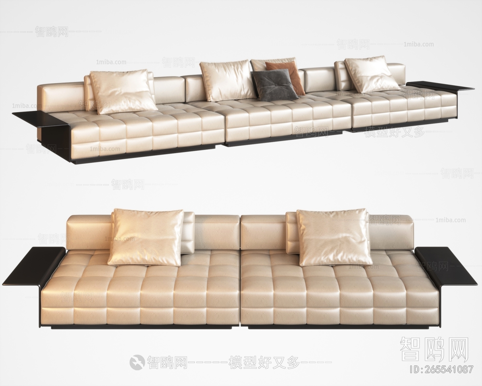 Modern Three-seat Sofa