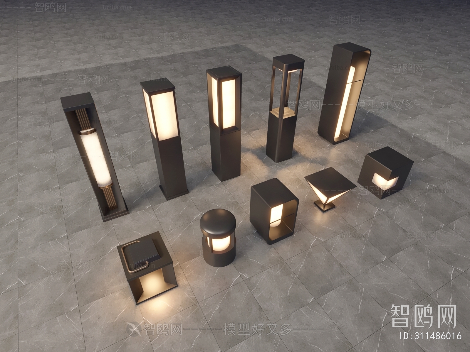 Modern Outdoor Light