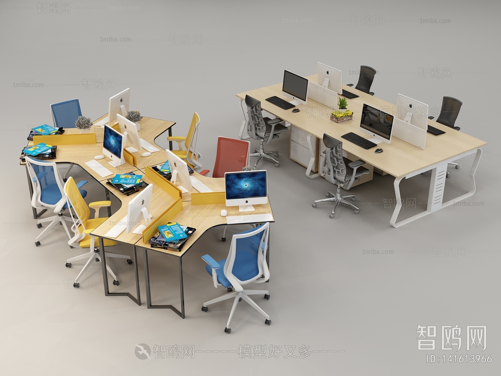 Modern Office Desk And Chair