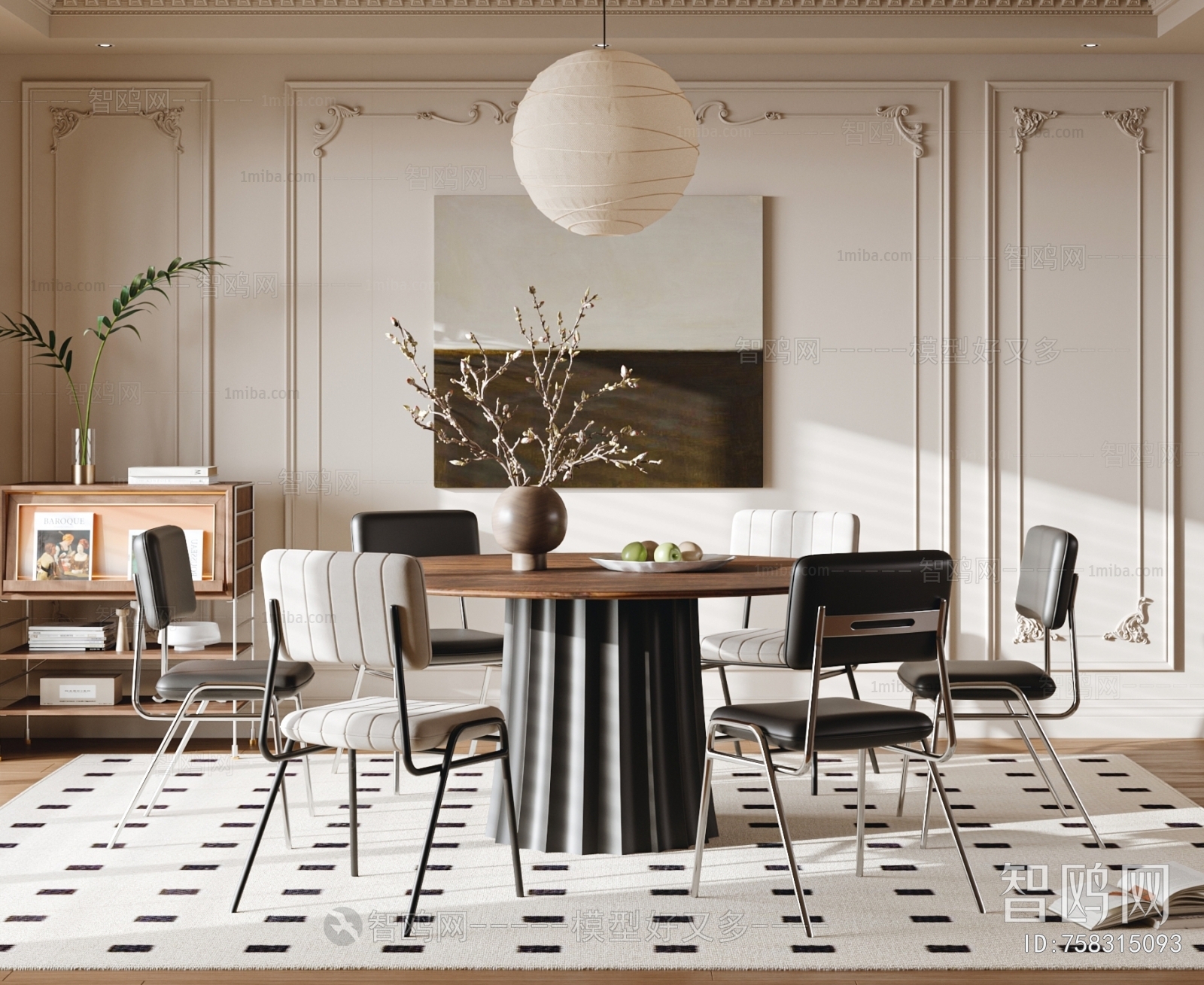 French Style Dining Room