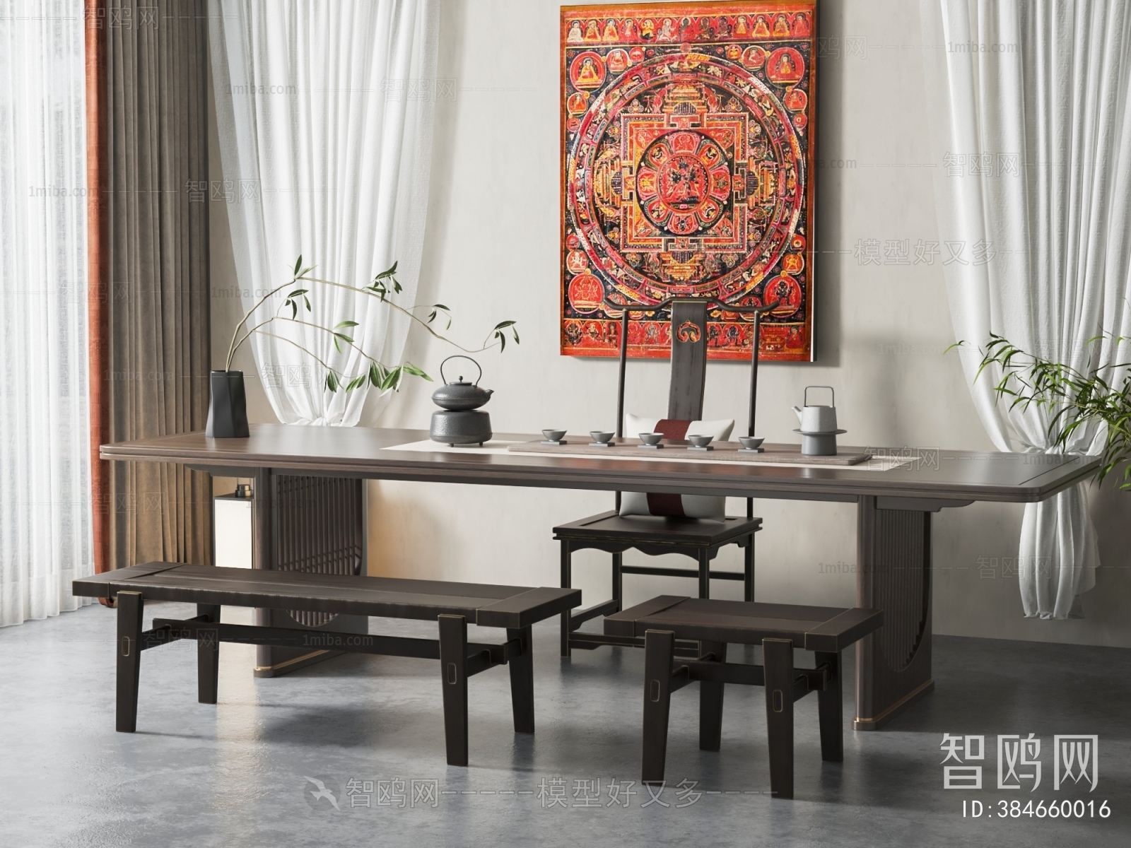 New Chinese Style Tea Tables And Chairs