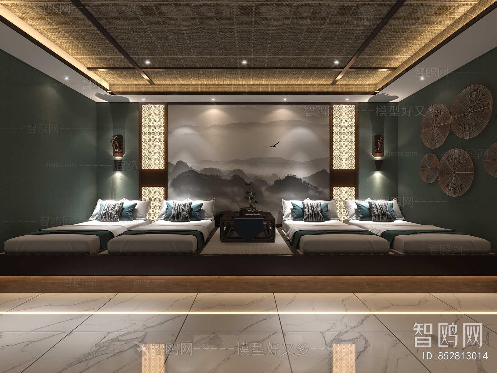 New Chinese Style SPA Foot Bath