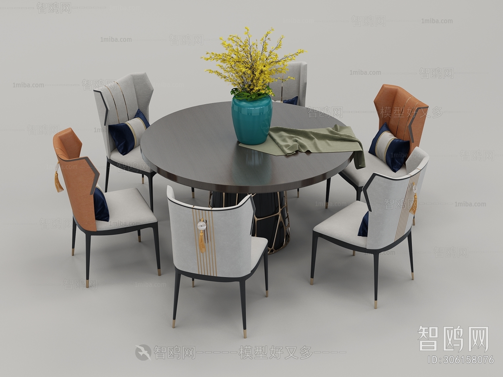 New Chinese Style Dining Table And Chairs