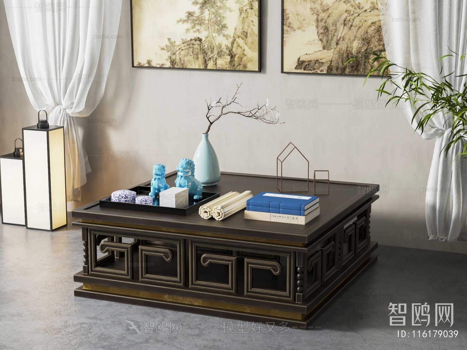 New Chinese Style Chinese Style Coffee Table