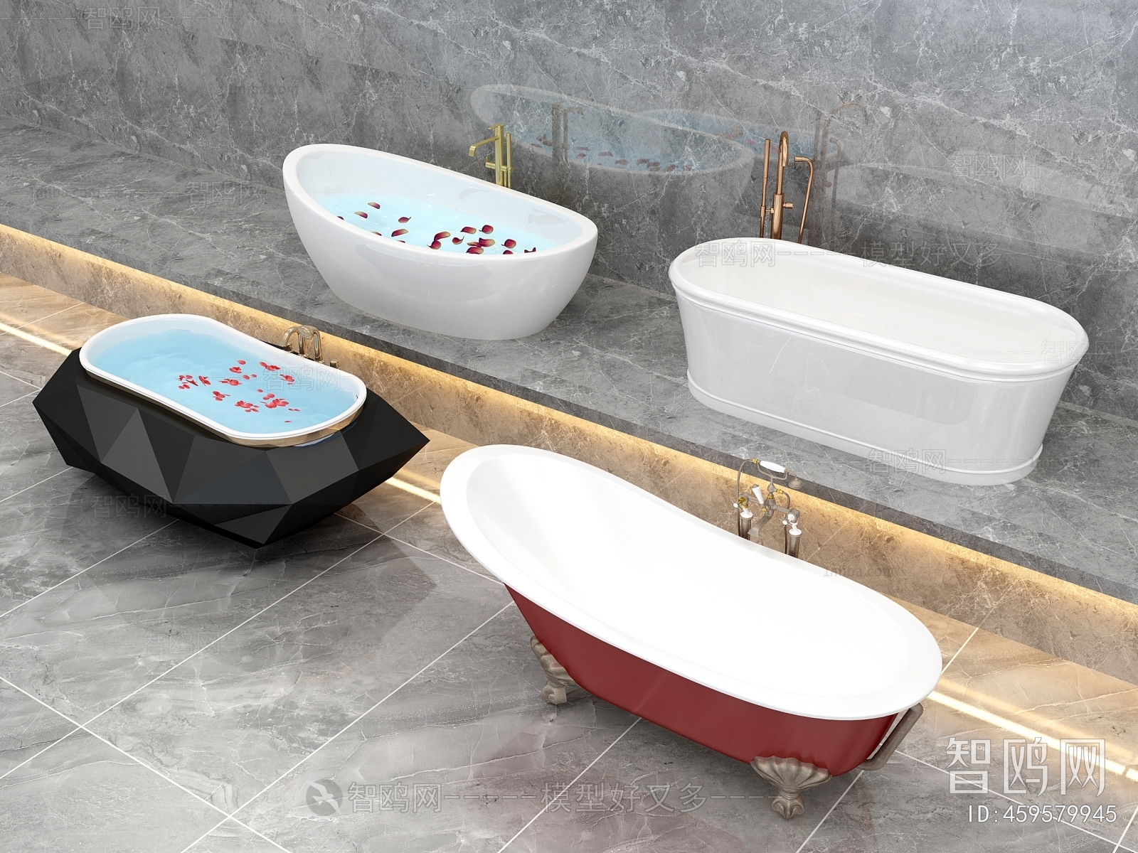 Modern Bathtub