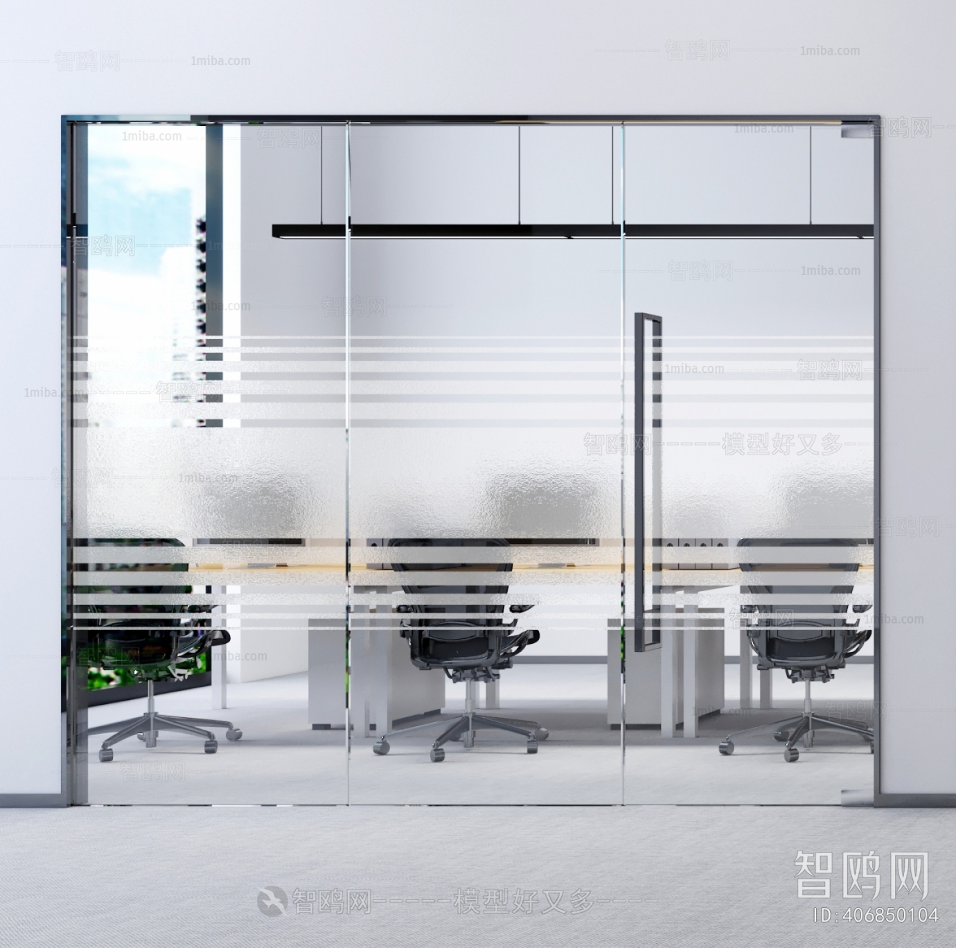 Modern Glass Screen Partition