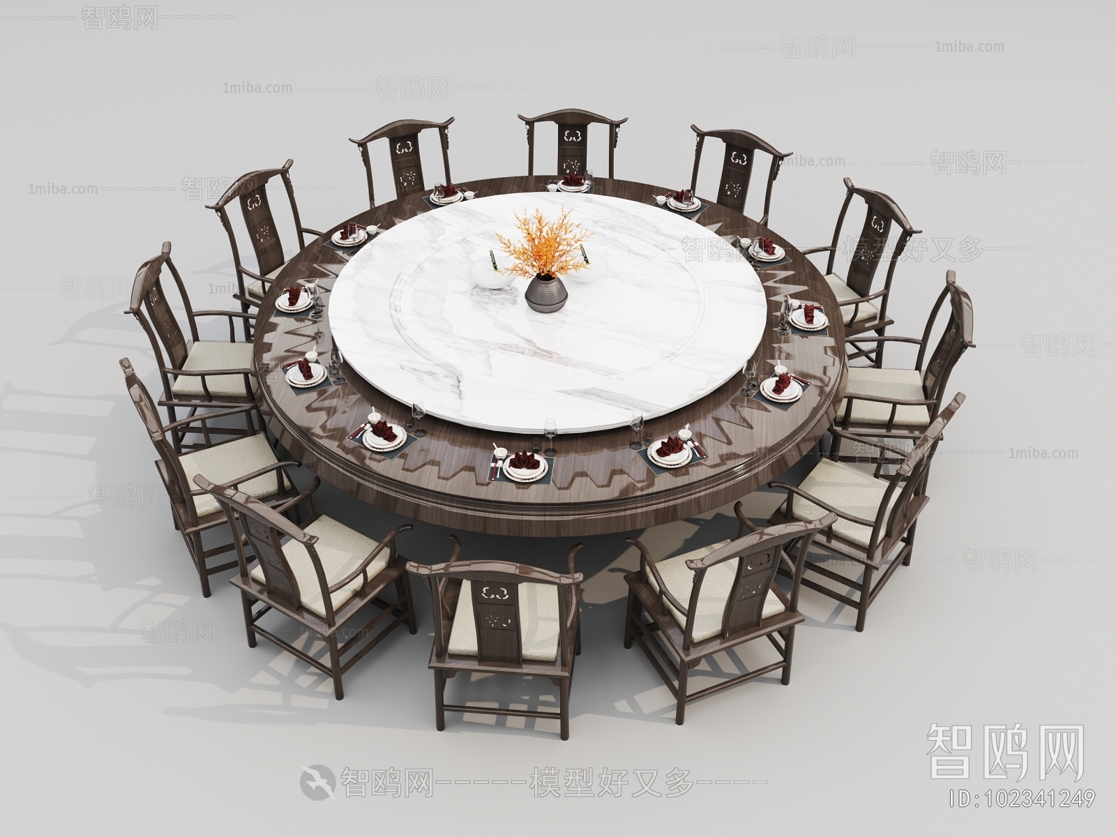 New Chinese Style Dining Table And Chairs