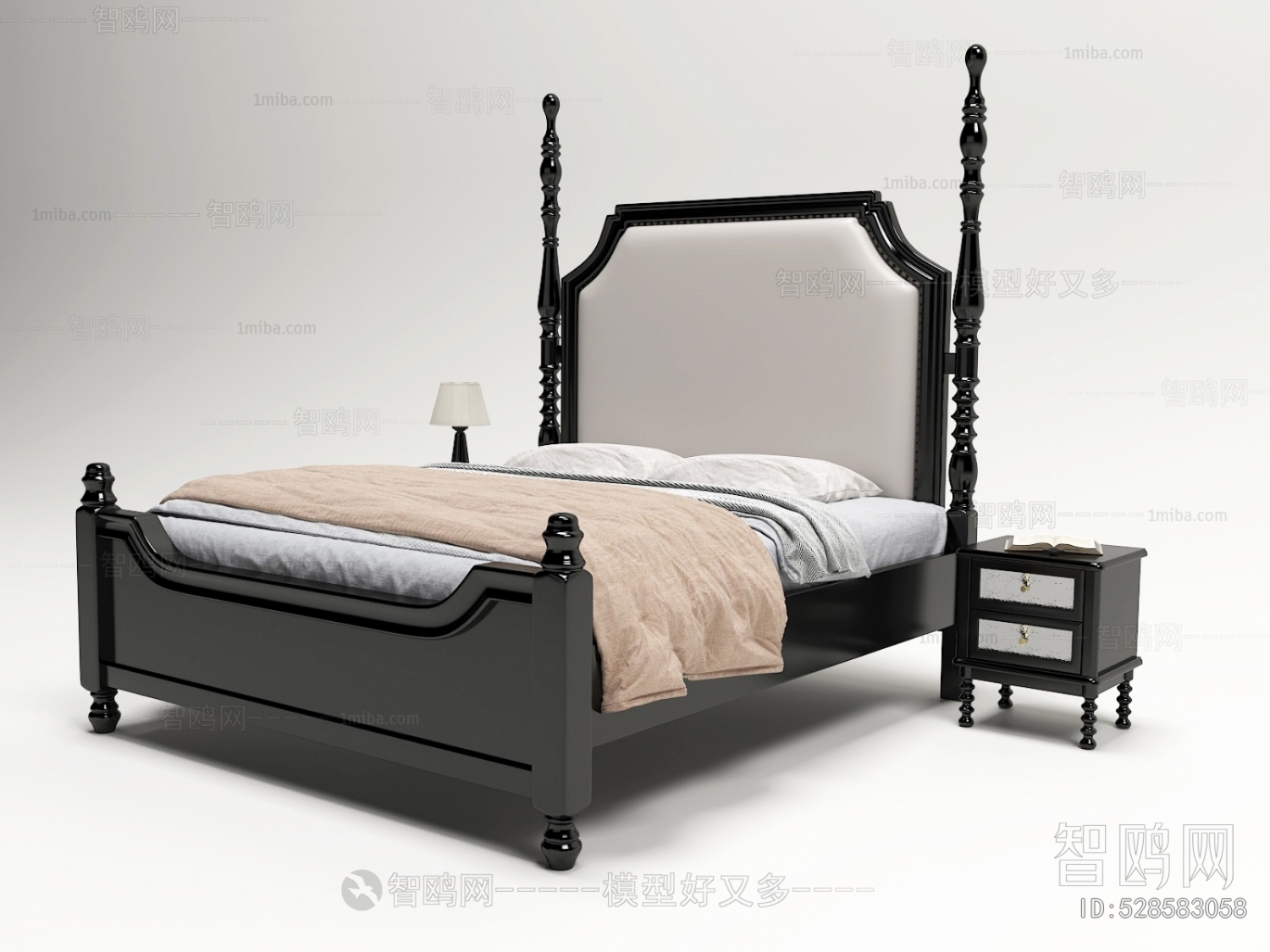 American Style Double Bed