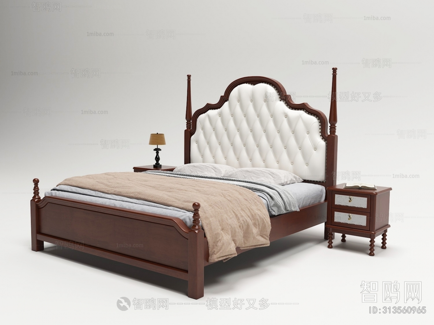 American Style Double Bed