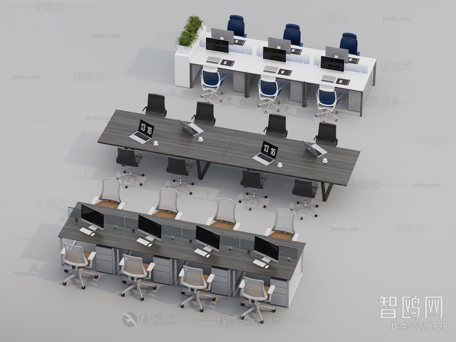 Modern Office Desk And Chair