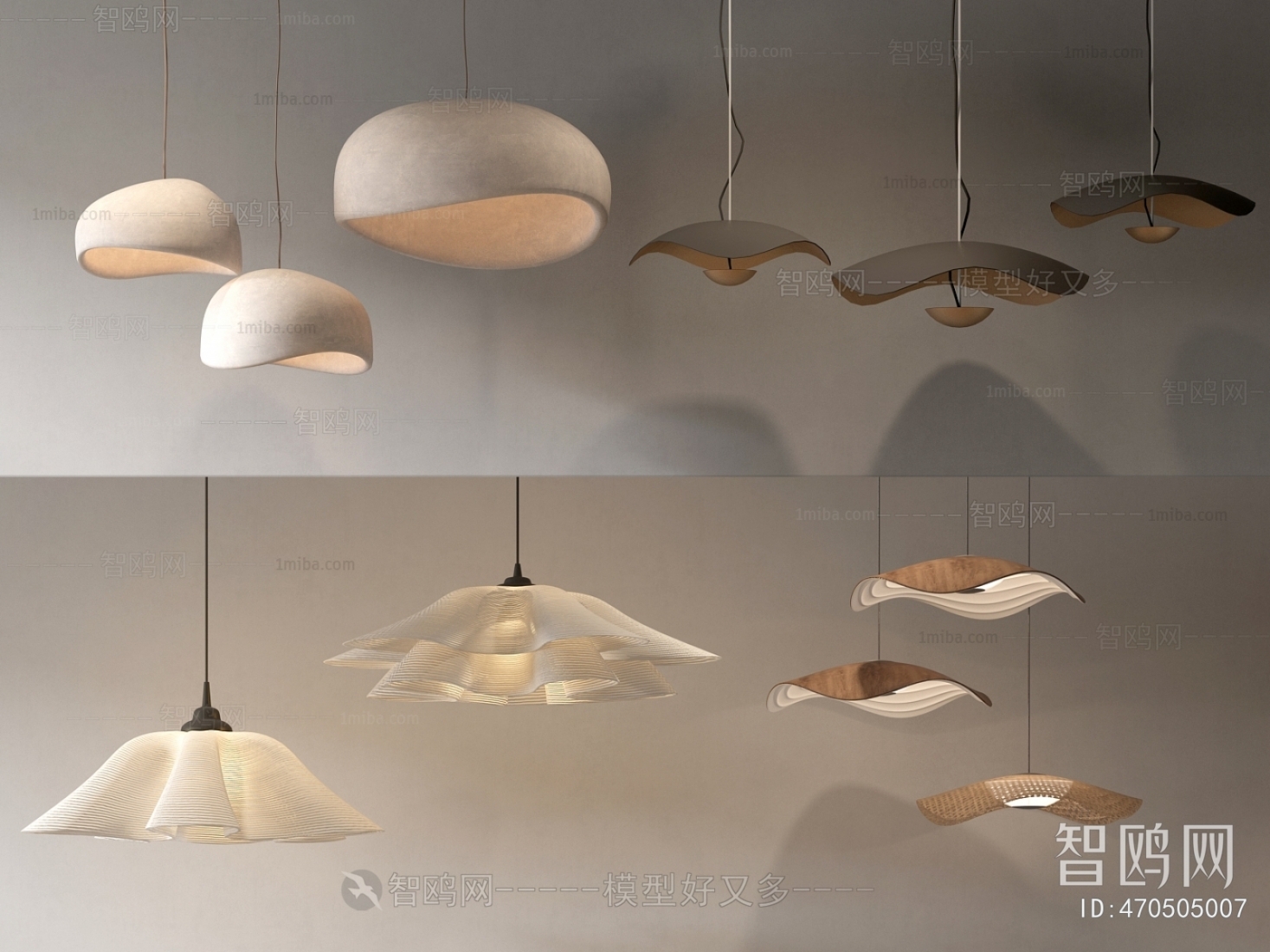 Wabi-sabi Style Droplight