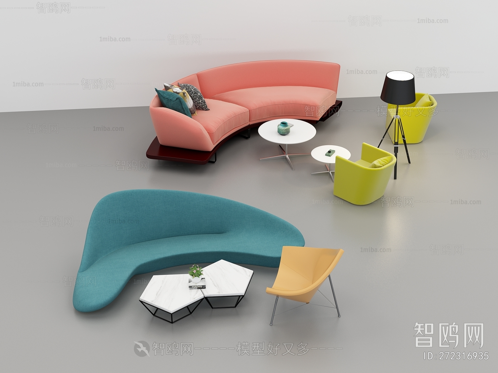 Modern Shaped Sofa