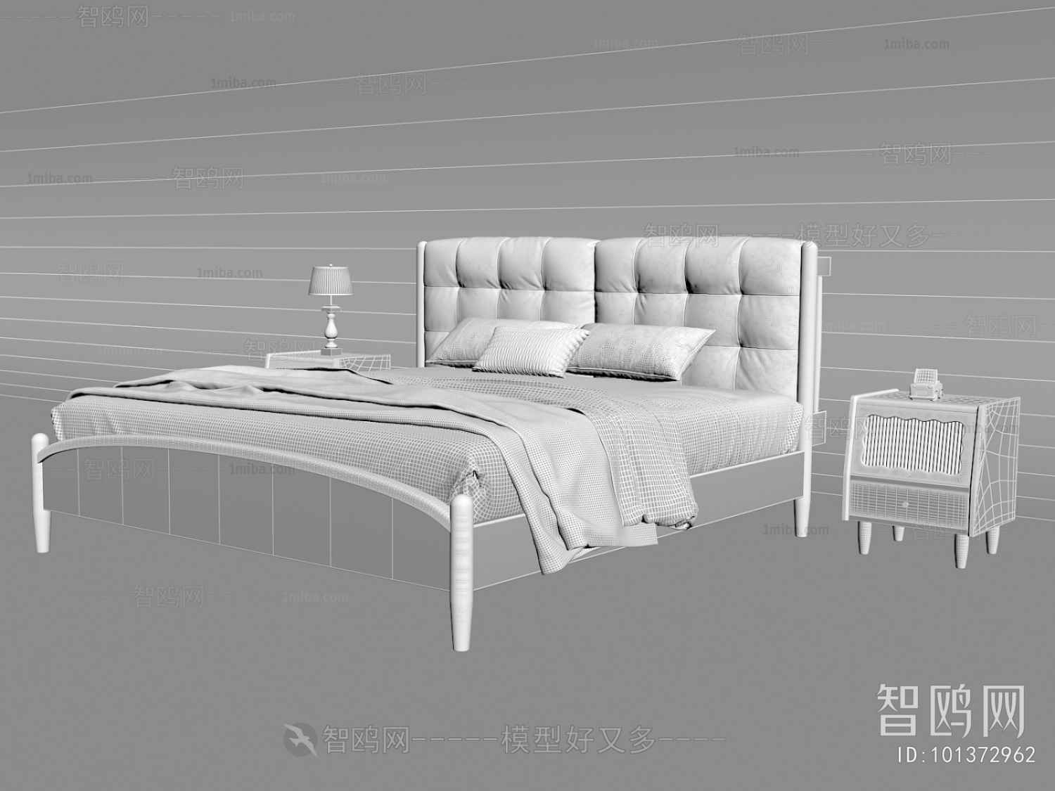 American Style Double Bed