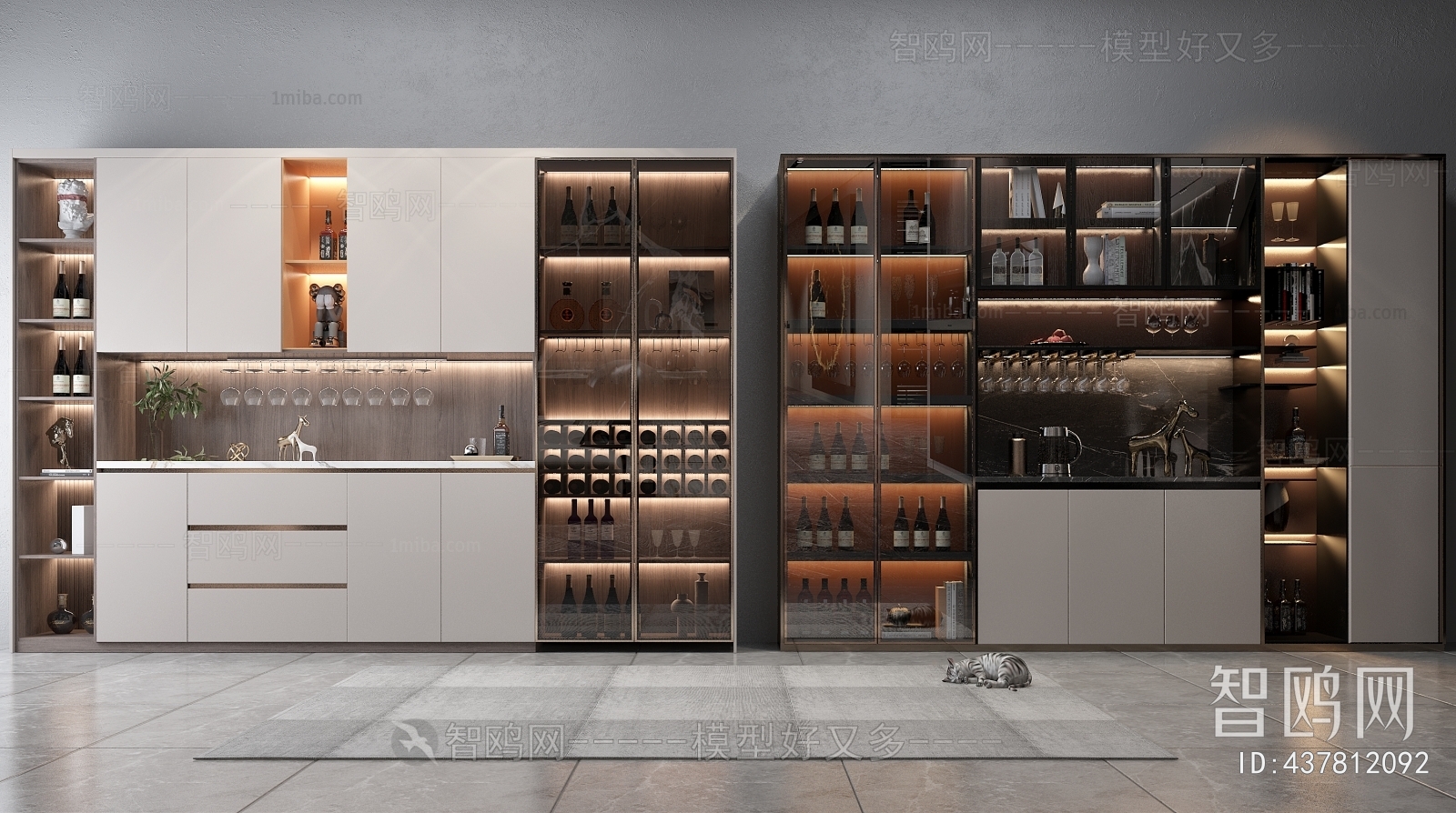 Modern Wine Cabinet