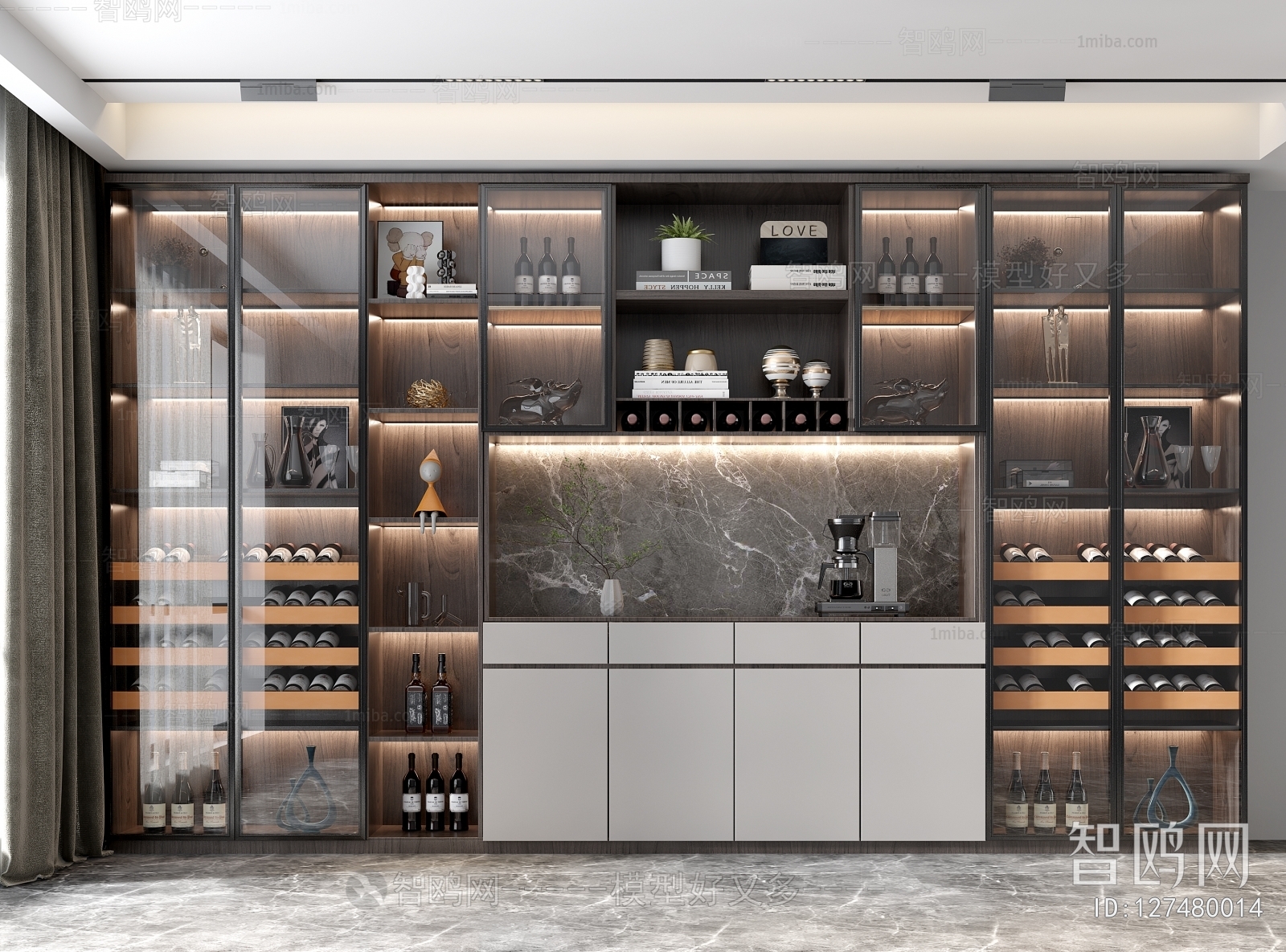 Modern Wine Cabinet