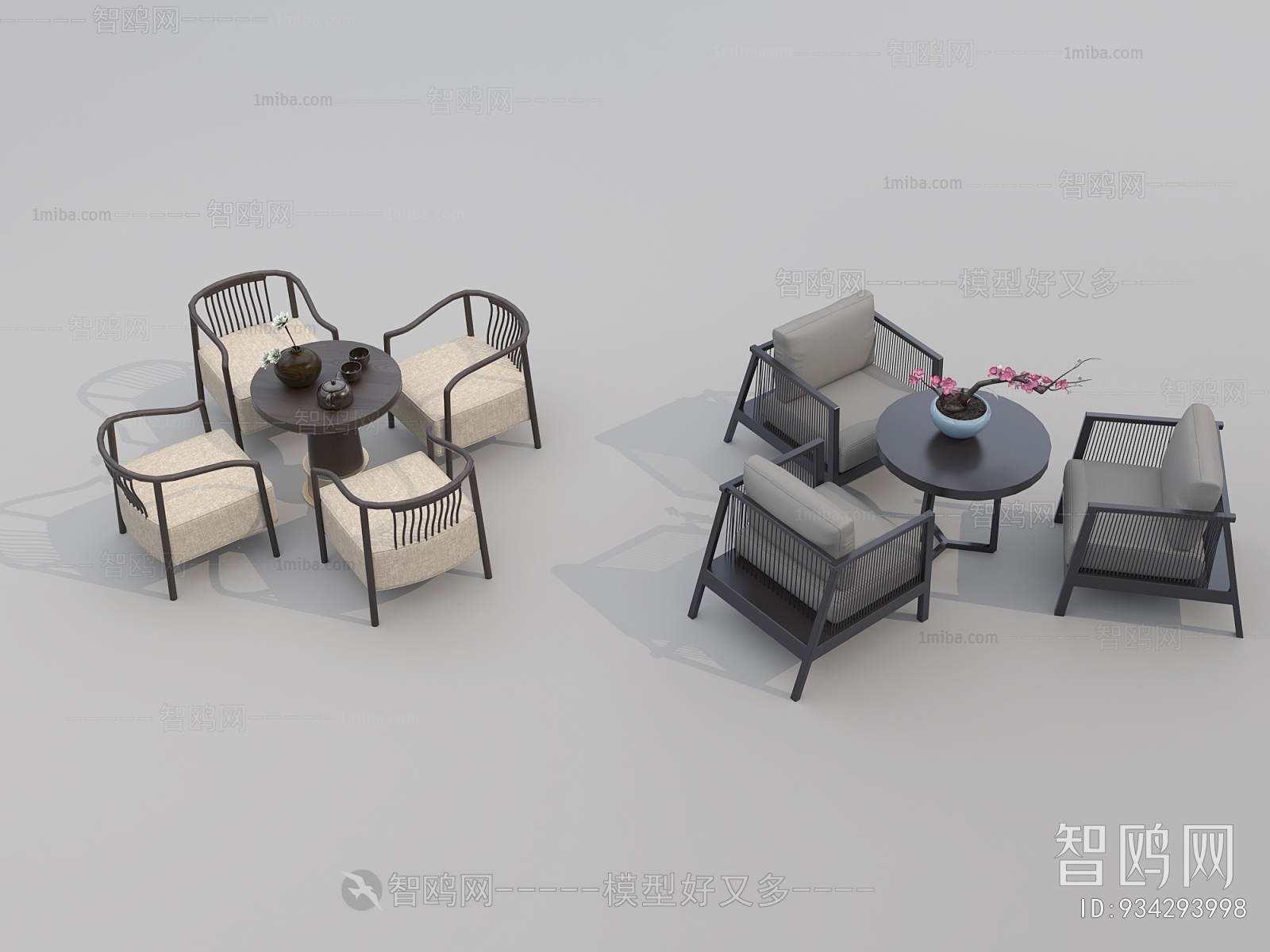 New Chinese Style Leisure Table And Chair