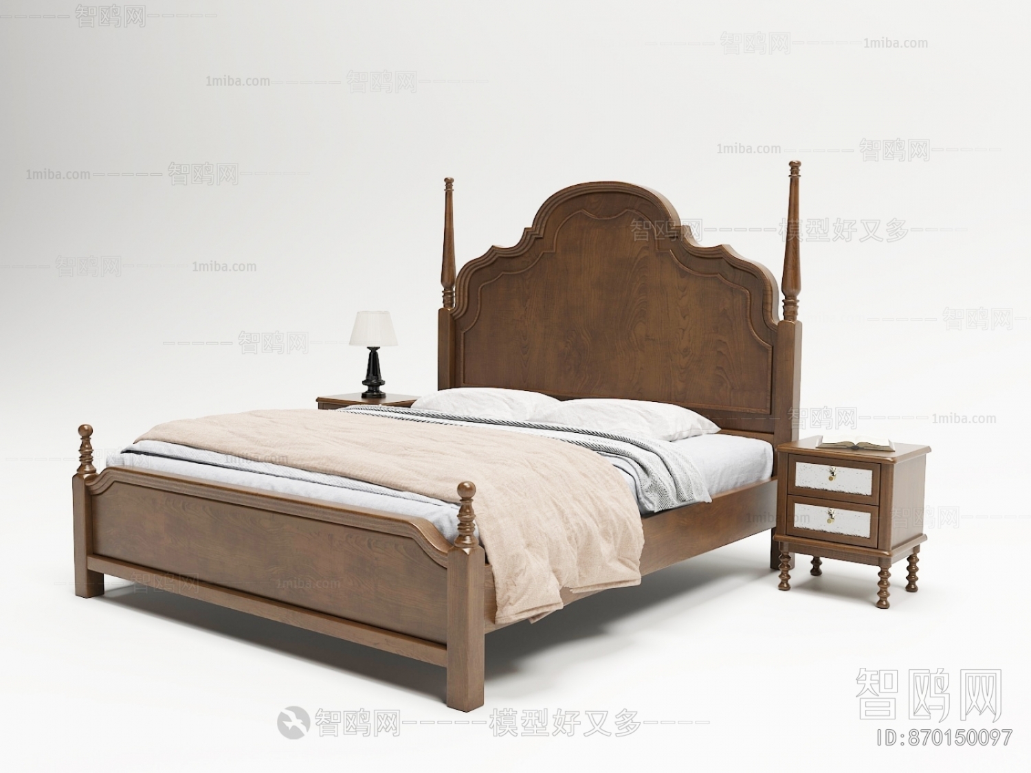 American Style Double Bed