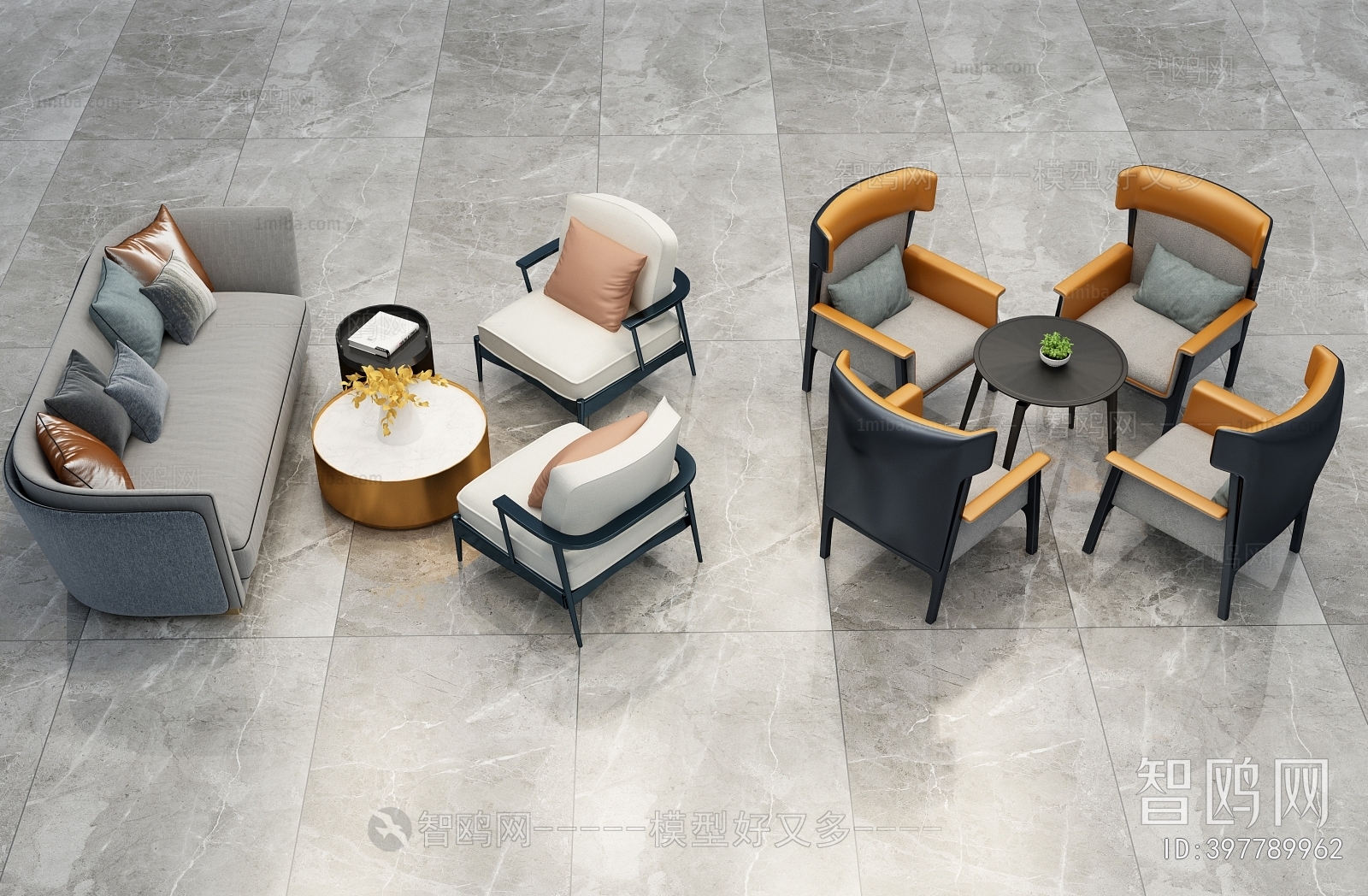 Modern Leisure Table And Chair