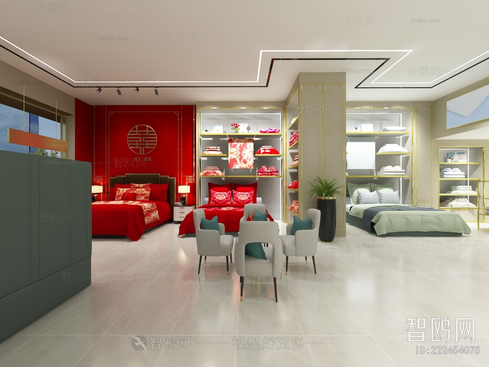 Modern New Chinese Style Furniture Shop
