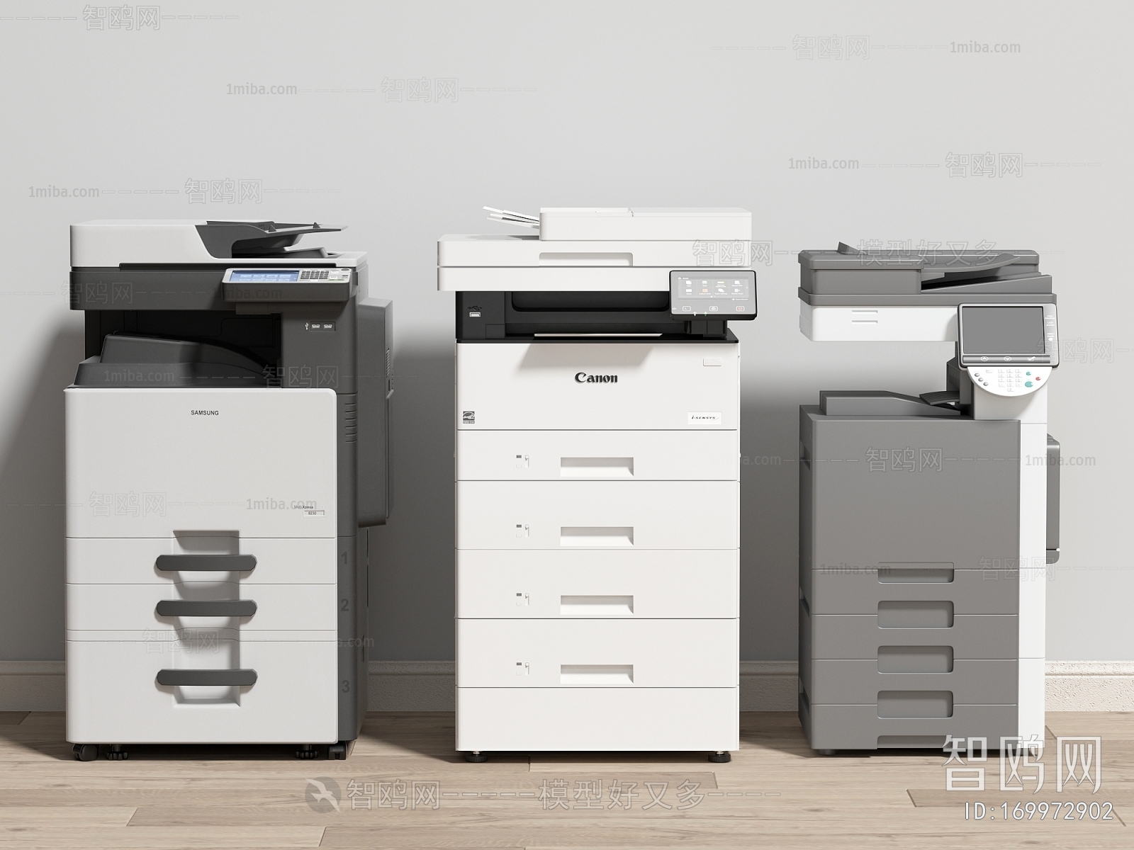 现代打印机复印机扫描机