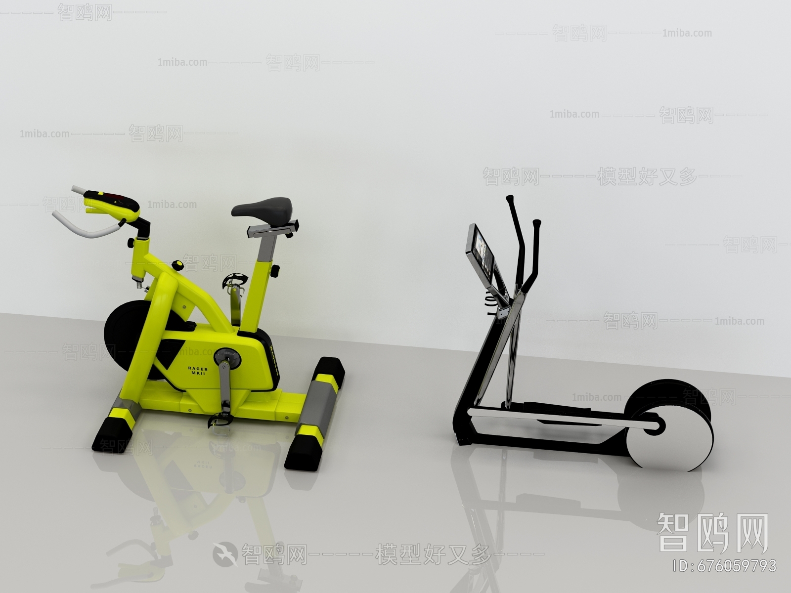 Modern Fitness Equipment