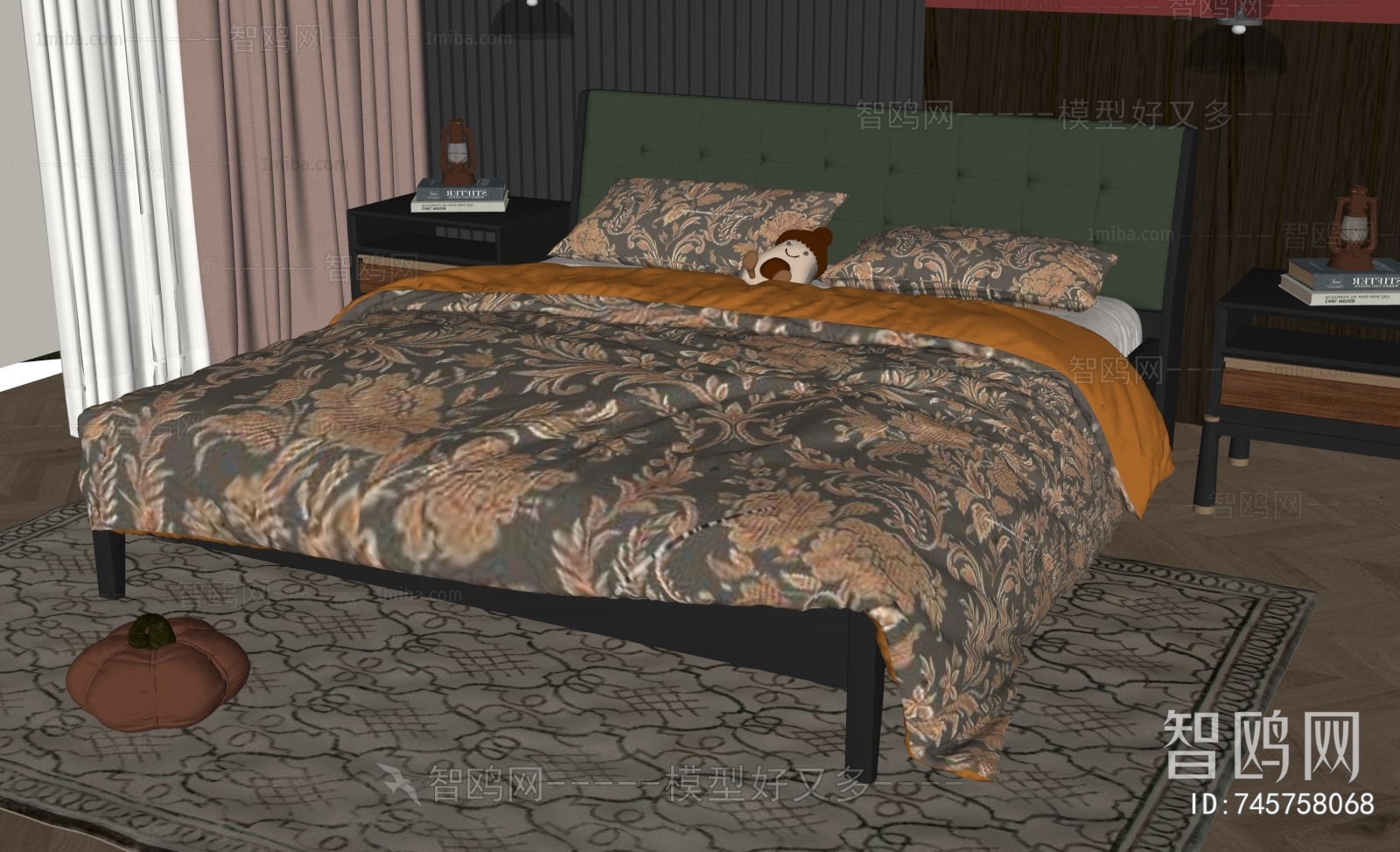 American Style Double Bed