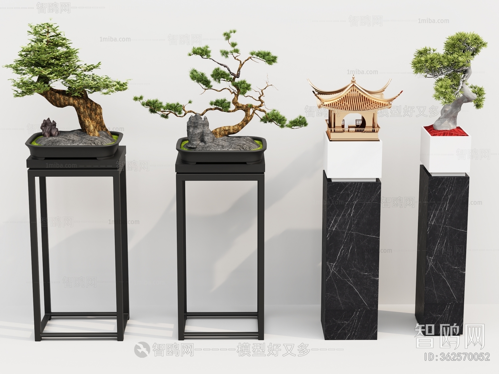 New Chinese Style Chinese Style Flower Shelf