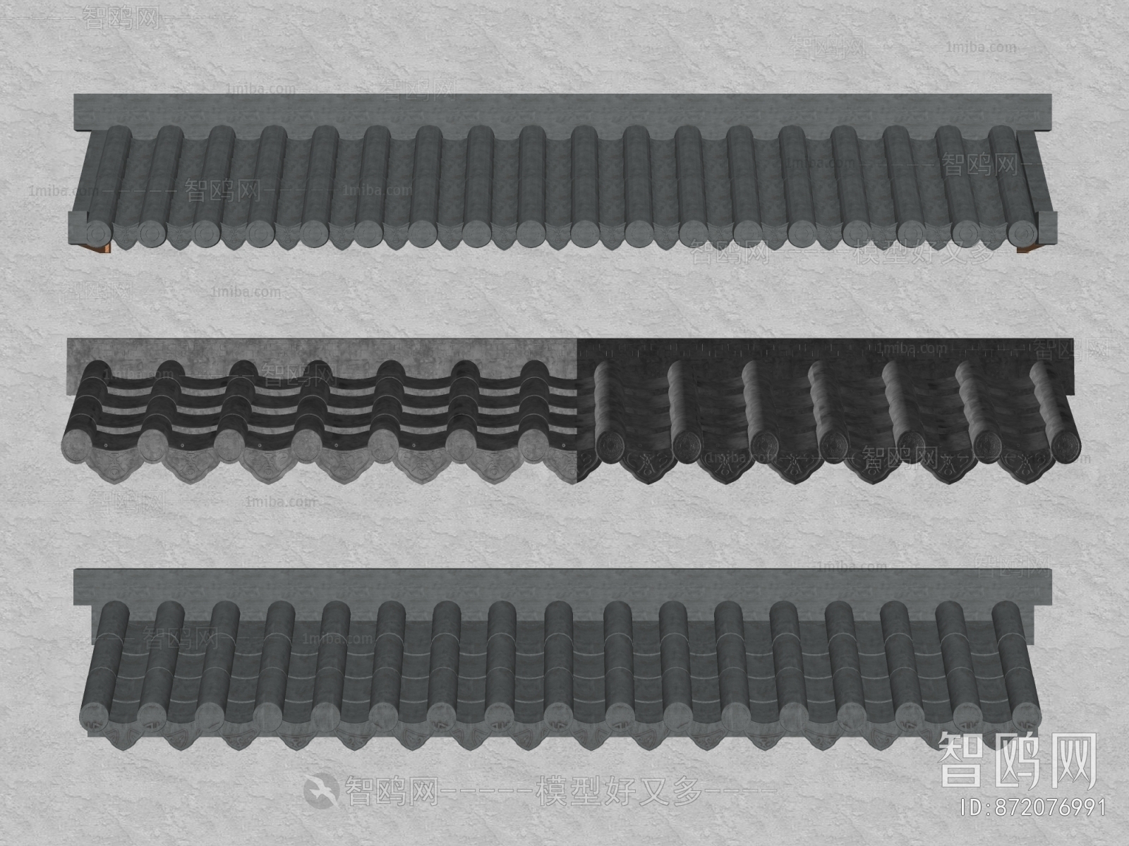 Chinese Style Building Component