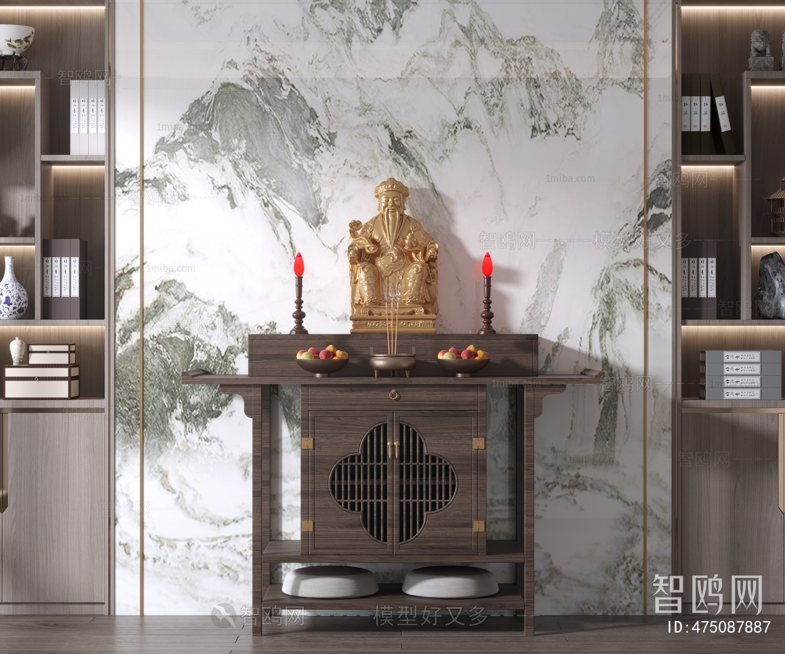 New Chinese Style Buddhist Niche