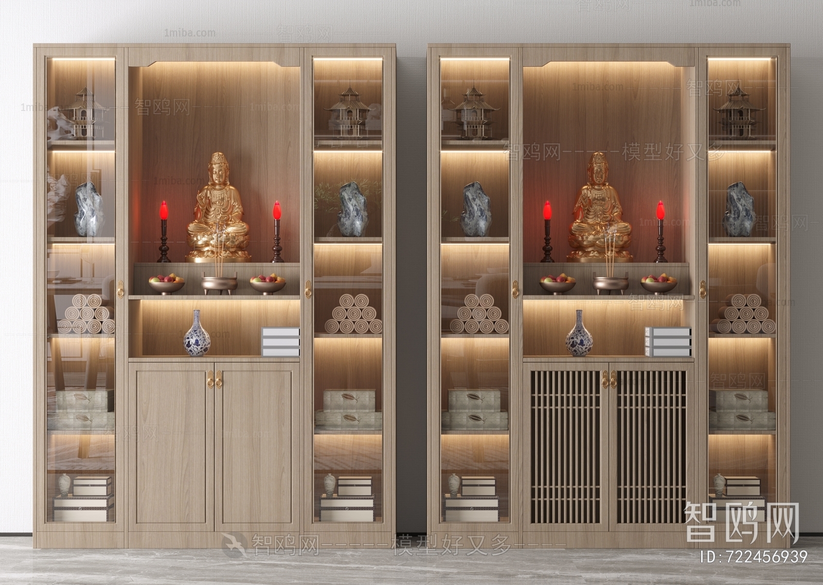 New Chinese Style Buddhist Niche