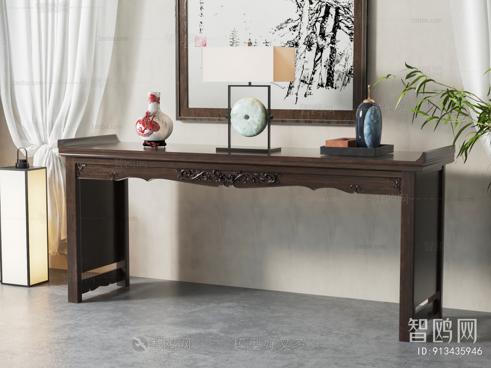 New Chinese Style Chinese Style Console