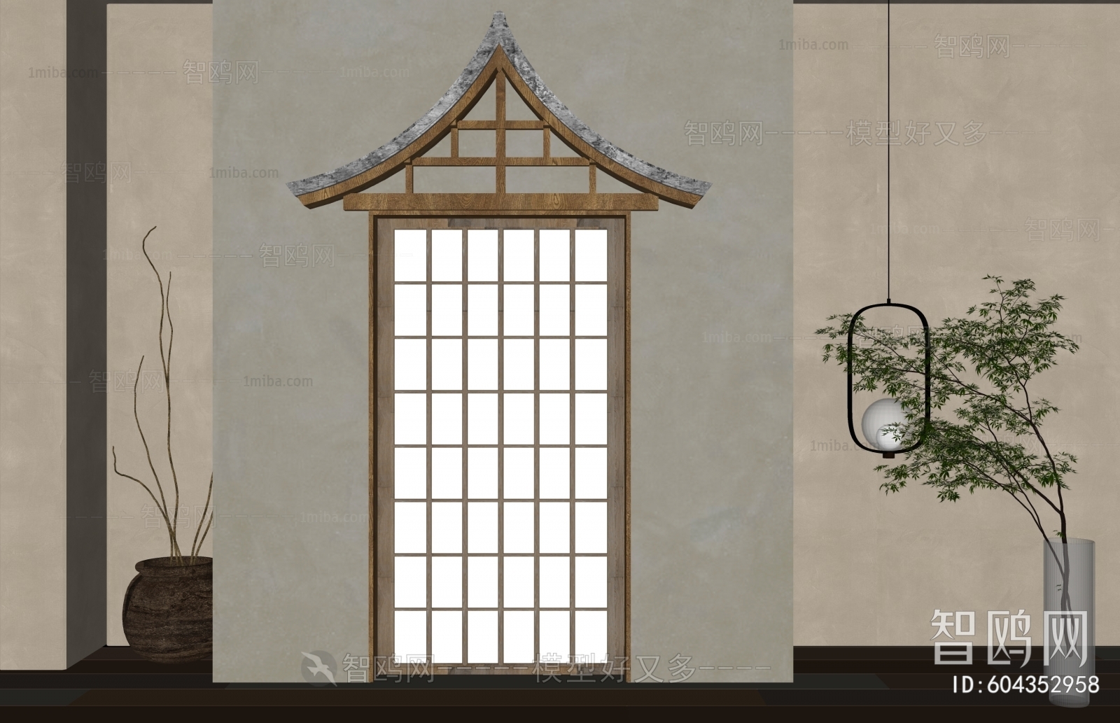 Japanese Style Facade Element