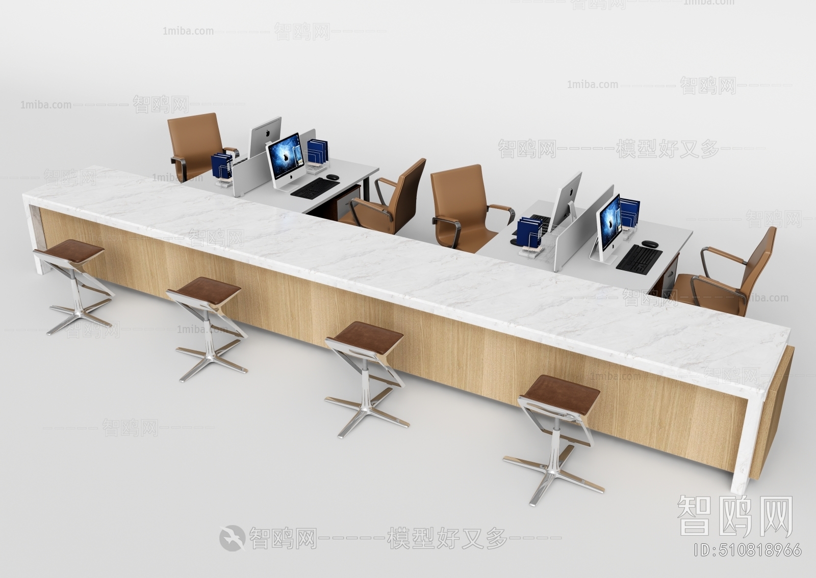 现代服务台 办公桌椅