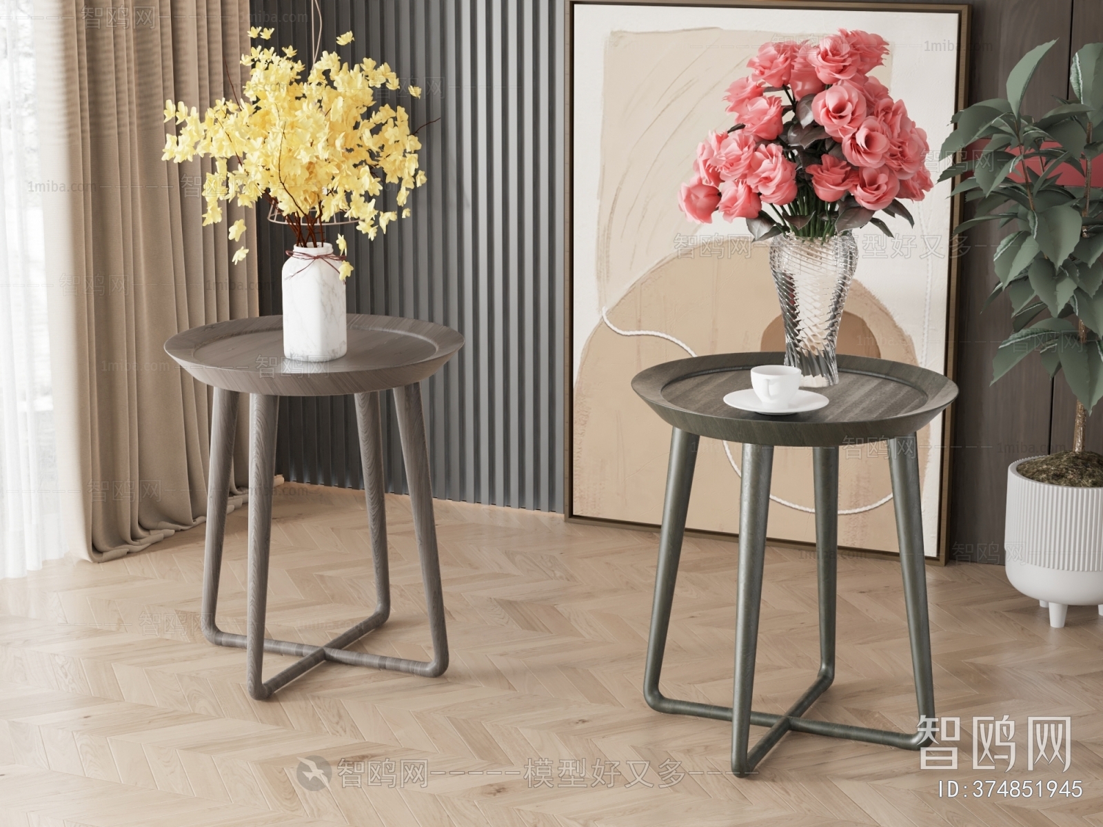 American Style Side Table/corner Table