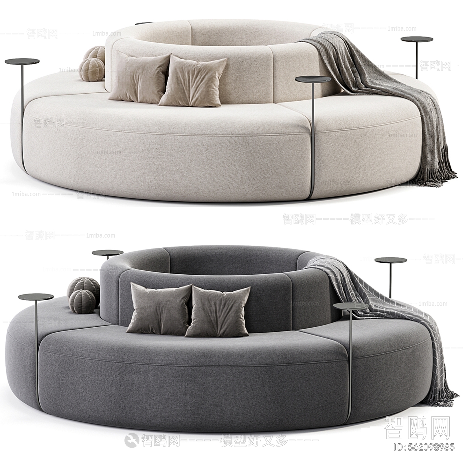 Modern Multi Person Sofa