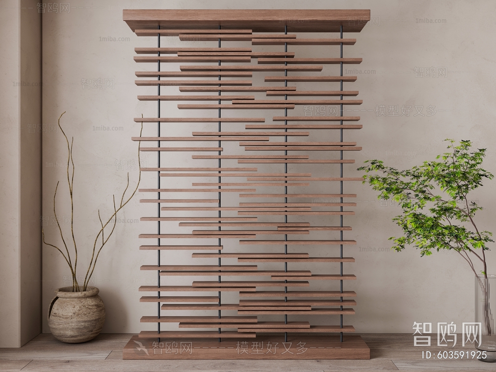 Wabi-sabi Style Partition