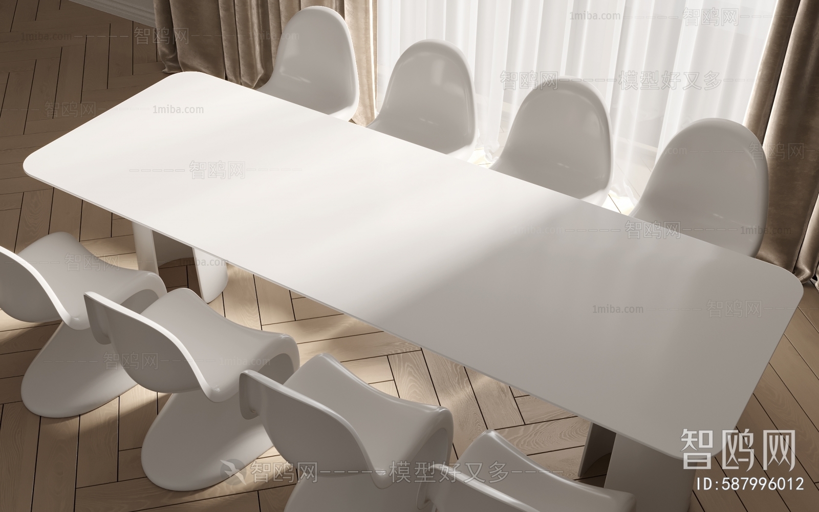 现代会议桌椅 餐桌椅