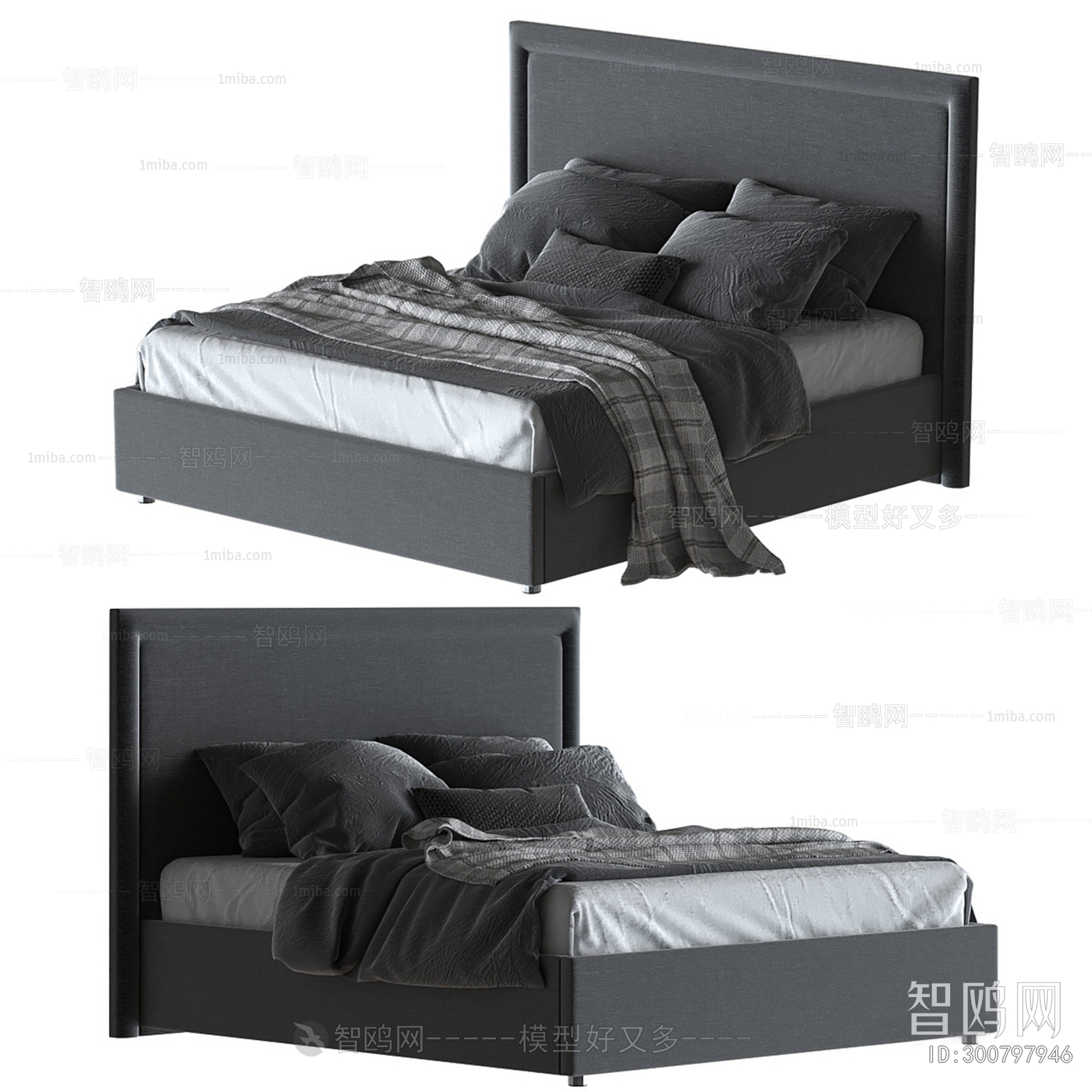 Modern Double Bed