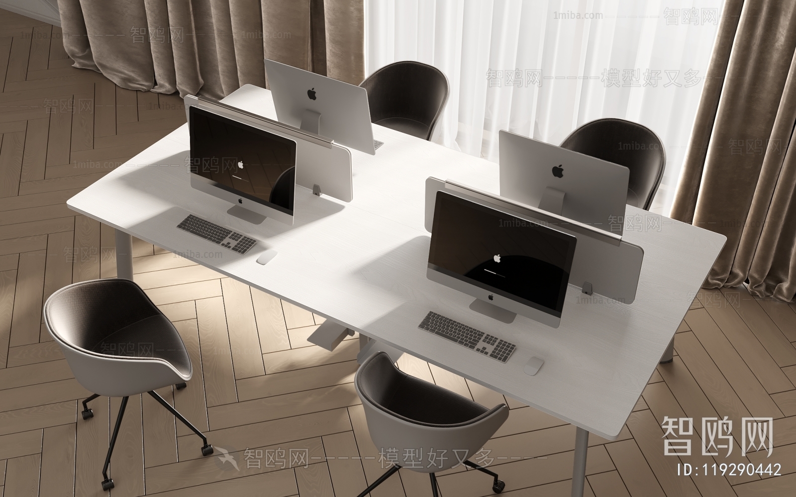 Modern Office Desk And Chair